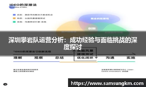 深圳攀岩队运营分析：成功经验与面临挑战的深度探讨
